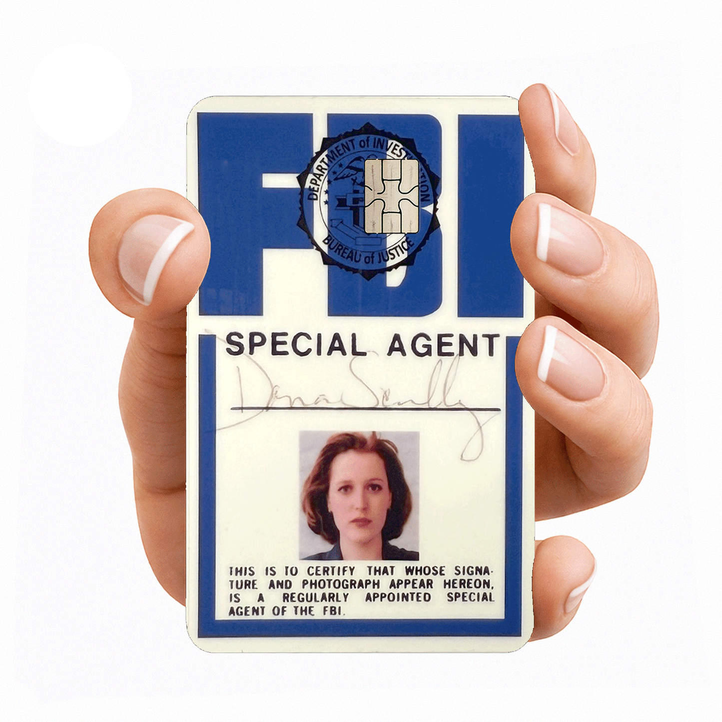 SCULLY FBi BADGE