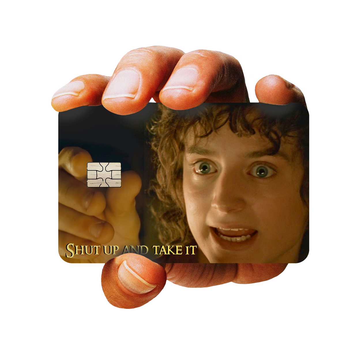 SHUT UP AND TAKE iT